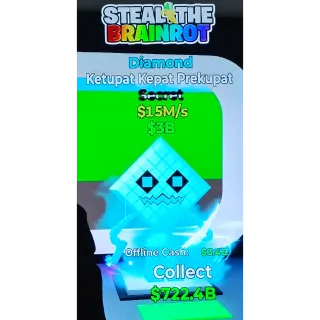 Fortnite Steal The Brainrot | SUPER ULTRA RARE Diamond Ketupat Kepat Prekupat 15M/s