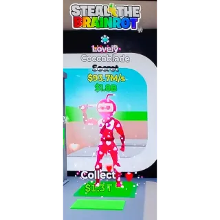 Fortnite Steal The Brainrot | Super Ultra Rare ❄️ Traited 💕 Lovely Coccoblade 93.7M/s