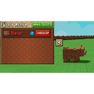 Bear pet