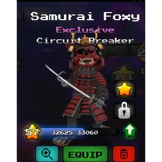 FIVE NIGHTS HUNTED - SAMURAI FOXY