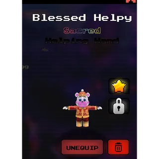 FIVE NIGHTS HUNTED - BLESSED HELPY