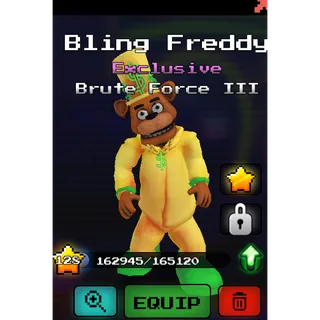 FIVE NIGHTS HUNTED - BLING FREDDY