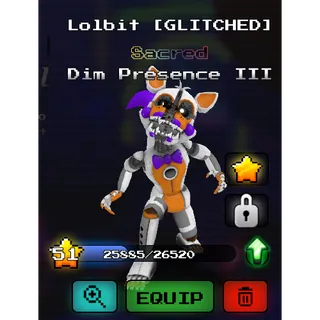 FIVE NIGHTS HUNTED - GLITCHED LOLBIT