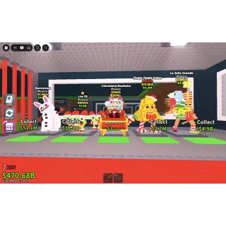 5x Christmas Brainrots bundle 