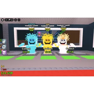 3x Spaghetti tualetti bundle