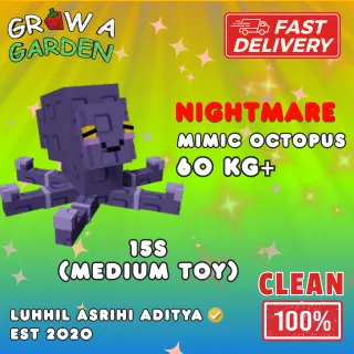 HUGE NIGHTMARE MIMIC OCTOPUS