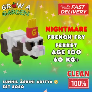HUGE NIGHTMARE FRENCH FRY FERRET 60 KG