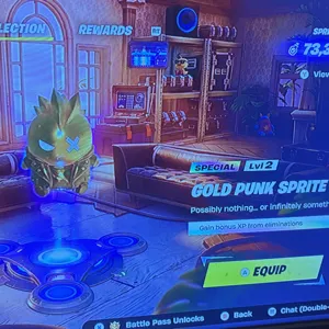gold punk sprite