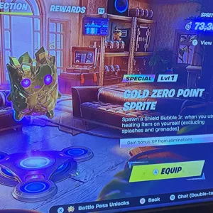 gold zero point sprite