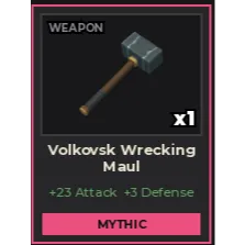 Idle Mafia Game | Mythic Volkovsk Maul