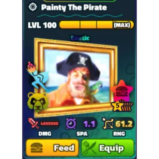 Spongebob Tower Defense | 5 Star Neptune Crown Painty The Pirate