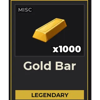 Idle Mafia Game | 1k Gold Bars 