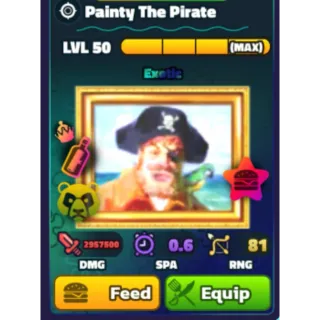 Spongebob Tower Defense | Neptune Crown Painty the Pirate
