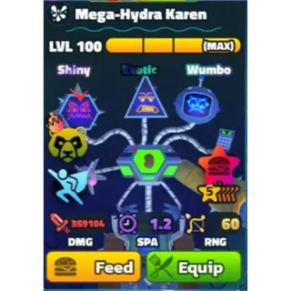 Spongebob Tower Defense | 5 Star Shiny Wumbo Neptune Crown Power Patty Hydra Karen