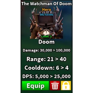 Slop Defense Tower | The Watchman of Doom