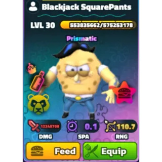 Spongebob Tower Defense | Neptune Crown Blackjack Squarepants