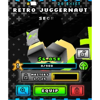 Noob Tower Defense | Secret Shiny Retro Juggernaut