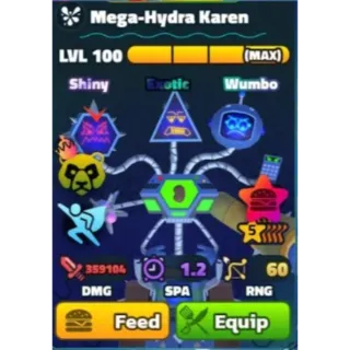 Spongebob Tower Defense | 5 Star Shiny Wumbo Neptune Crown Power Patty Hydra Karen