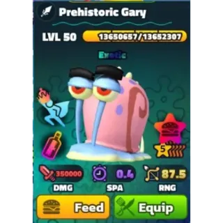 Spongebob Tower Defense | 5 Star Neptune Crown Prehistoric Gary