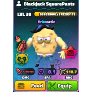 Spongebob Tower Defense | Neptune Crown Blackjack Squarepants
