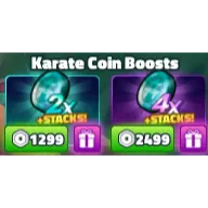 Spongebob Tower Defense | 2x and 4x Stacks Karate Coin Boosts 