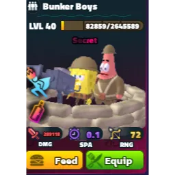 Spongebob Tower Defense | Neptune Crown Bunker Boys
