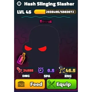 Spongebob Tower Defense | Secret Trait Hash Slinging Slasher