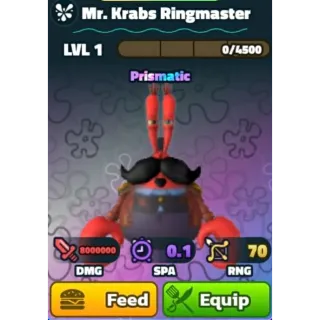 Spongebob Tower Defense | Mr. Krabs Ringmaster