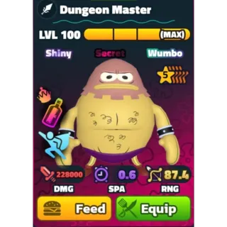 Spongebob Tower Defense | 5 Star Shiny Wumbo Neptune Crown Dungeon Master