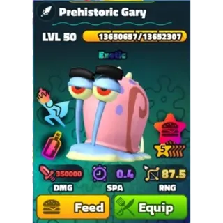 Spongebob Tower Defense | 5 Star Neptune Crown Prehistoric Gary
