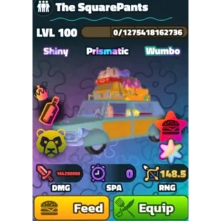 Spongebob Tower Defense | Superstar Shiny Wumbo Neptune Crown The Squarepants