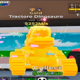 Gold Tractoro Dinosauro