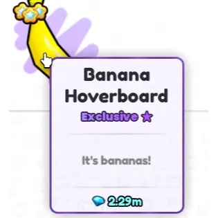 Banana Hoverboard