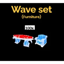 My restaurant, 100 wave sets