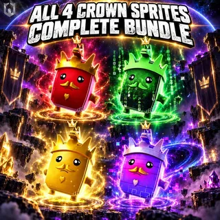 All 4 Crown Sprites | Mastered (Level 5)