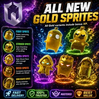 All New Gold Sprites (Mastered)