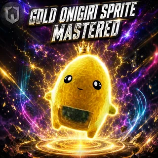 Gold Onigiri Sprite | Mastered (Level 5)