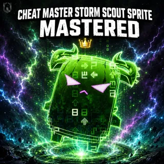 Cheat Master Storm Scout Sprite | Mastered (Level 5)