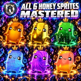 All 6 Honey Sprites | Mastered (Level 5)