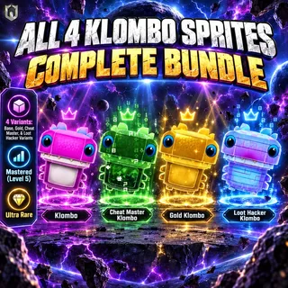 All 4 Klombo Sprites | Mastered (Level 5)