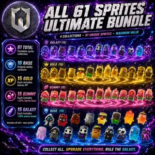 All 61 Sprites | Ultimate Bundle | 41 Legacy Sprites + 20 New Sprites
