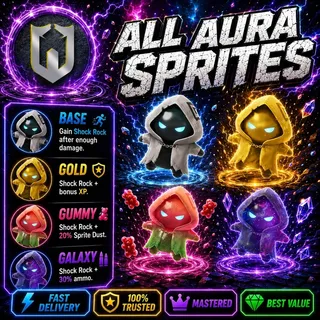 All Aura Sprites (Mastered)