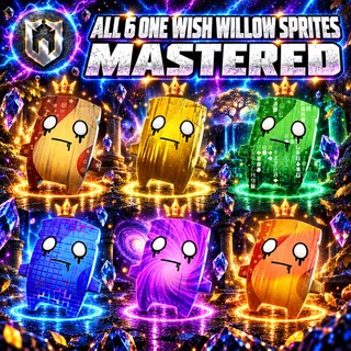 All 6 One Wish Willow Sprites | Mastered (Level 5)