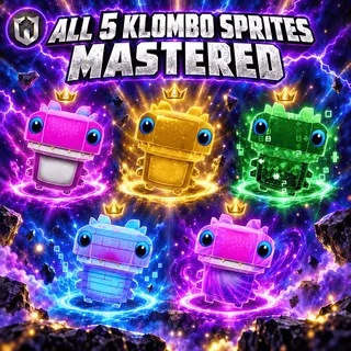 All 5 Klombo Sprites | Mastered (Level 5)