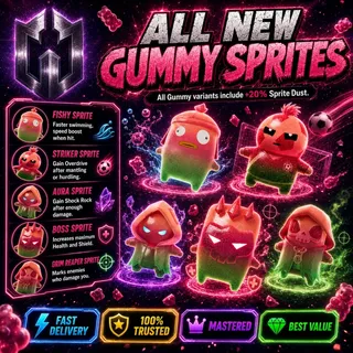All New Gummy Sprites (Mastered)