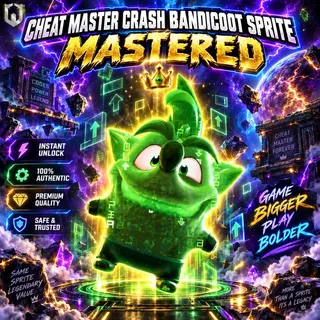 Cheat Master Crash Bandicoot Sprite | Mastered (Level 5)