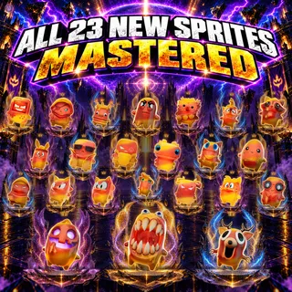 All 23 New Sprites | Mastered (Level 5)