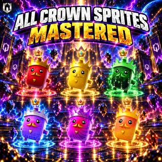 All 6 Crown Sprites | Mastered (Level 5)