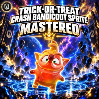 Trick-or-Treat Crash Bandicoot Sprite | Mastered (Level 5)