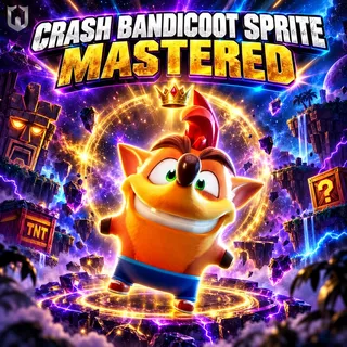Crash Bandicoot Sprite | Mastered (Level 5)